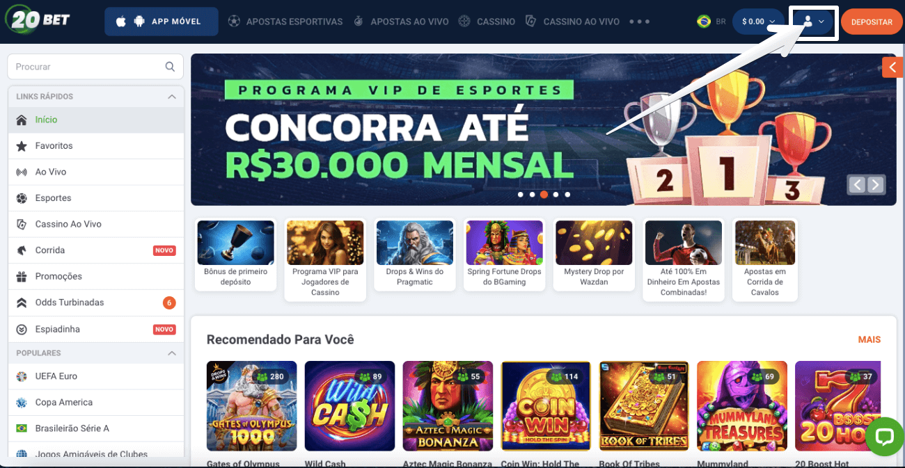 Acesse seu peril
