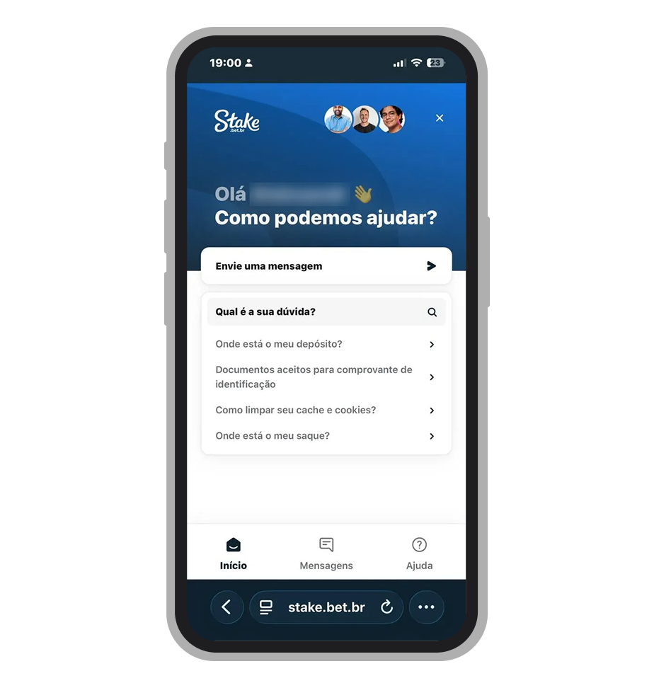 Chat ao vivo na casa de apostas Stake