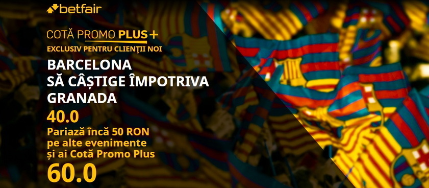 Betfair are o nouă promoţie uluitoare pentru un meci din La Liga