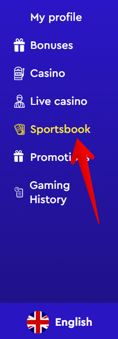 Go to the sportsbook