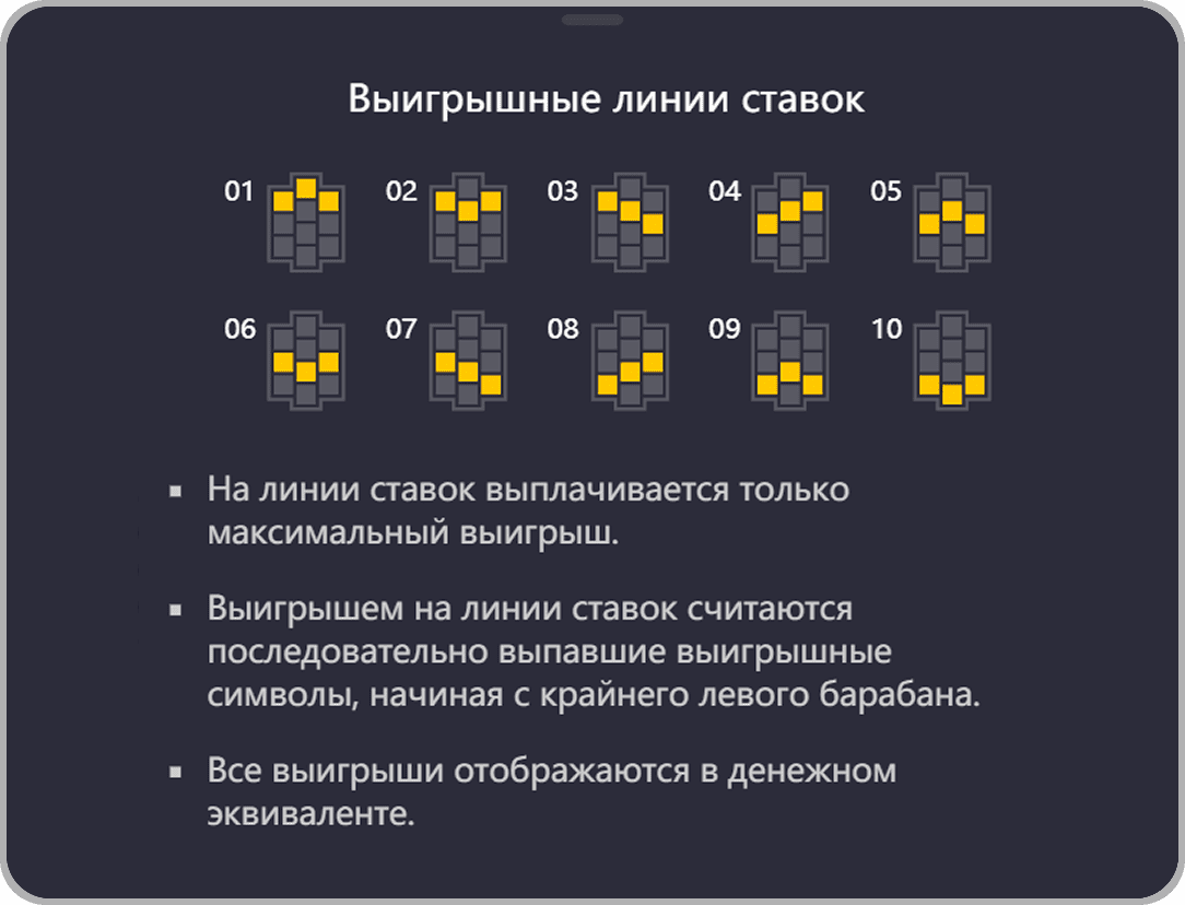 Скриншот с правилами