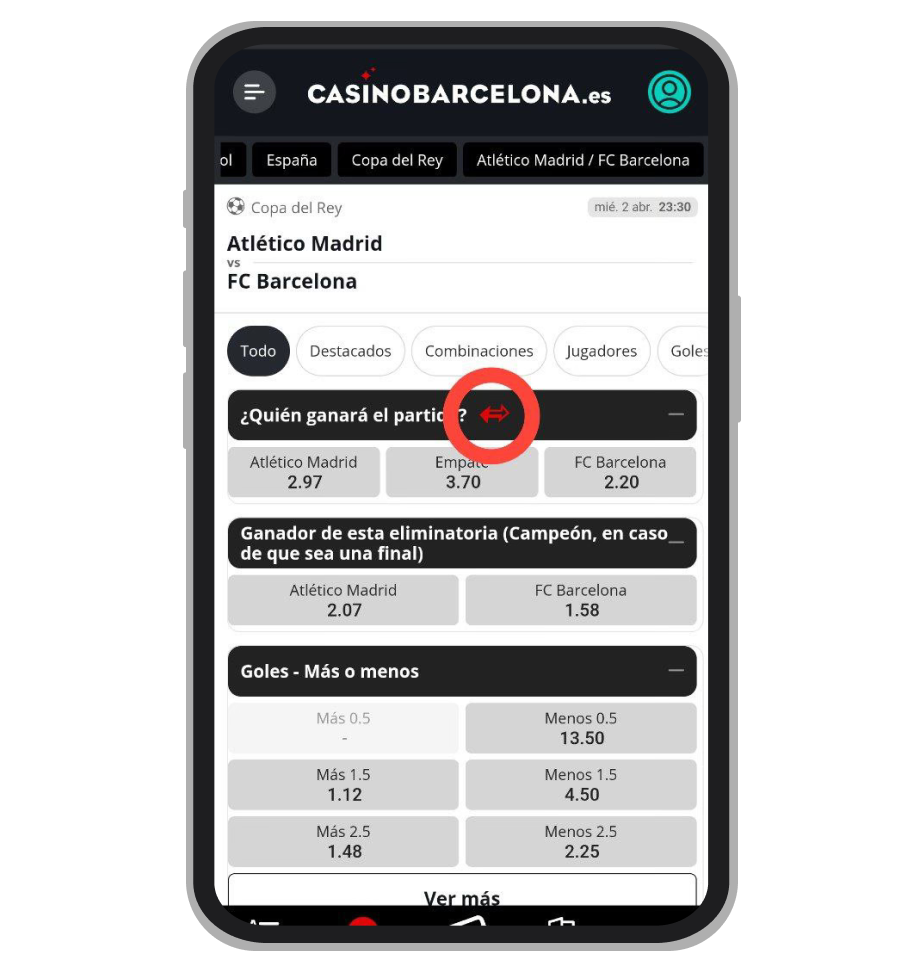 Mercados con Cash Out