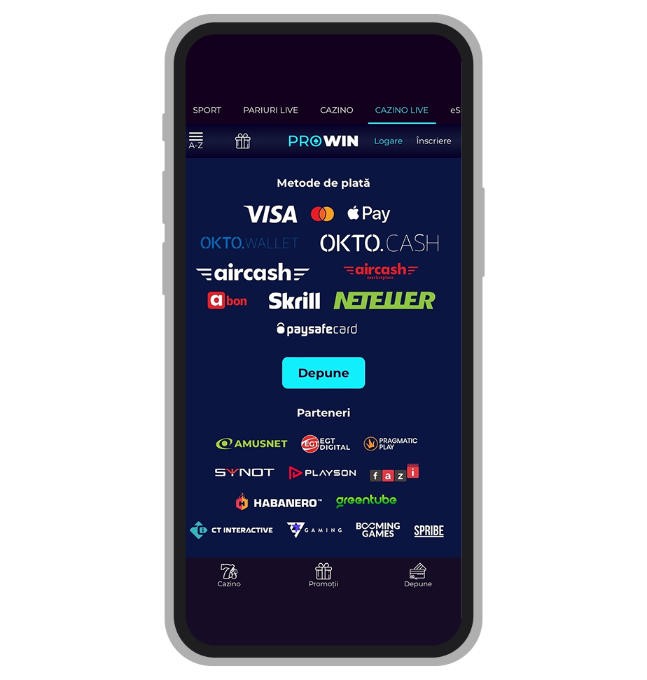 Metode de plată disponibile