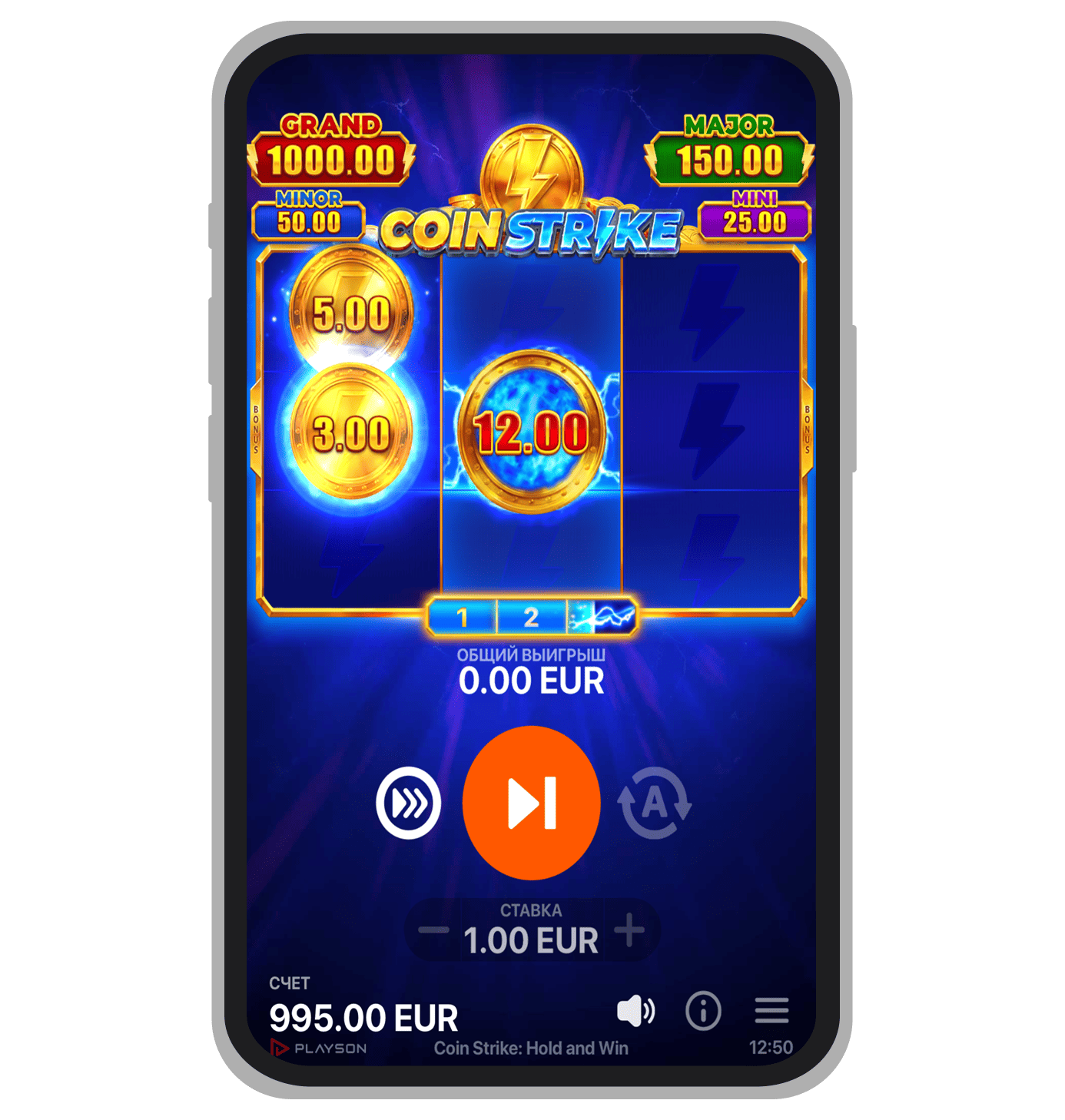 Респины в Coin Strike: Hold and Win