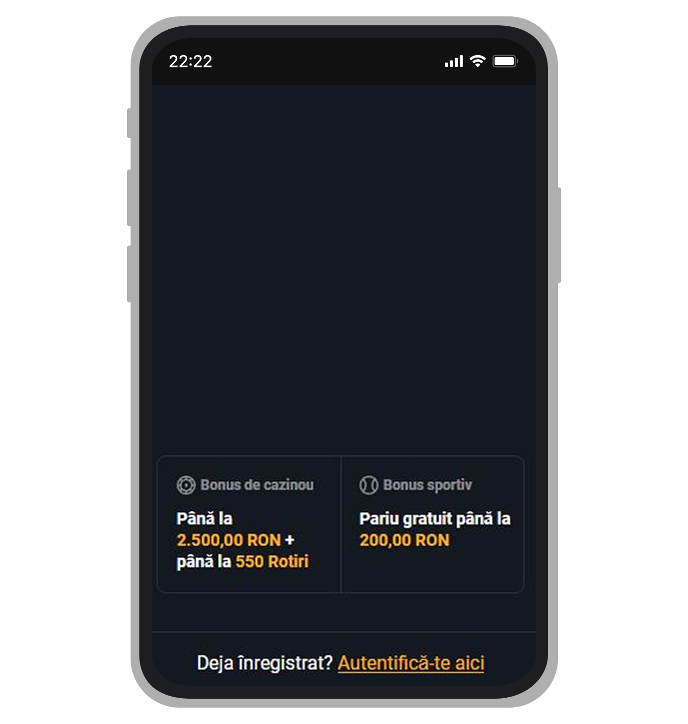 Selecția bonusului la Frank Casino