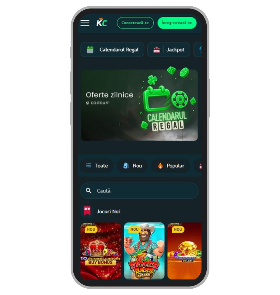 Platforma online King Casino