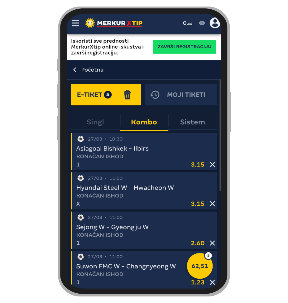 Tiket u MerkurXtip