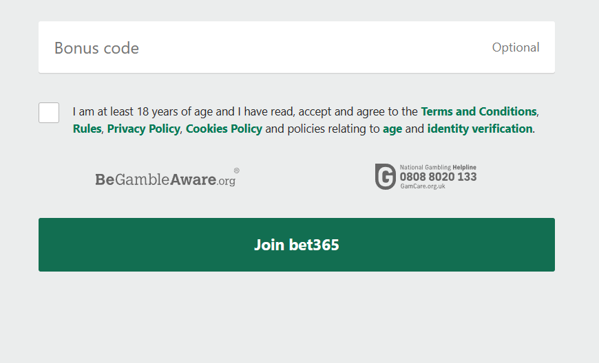 Click to join Bet365