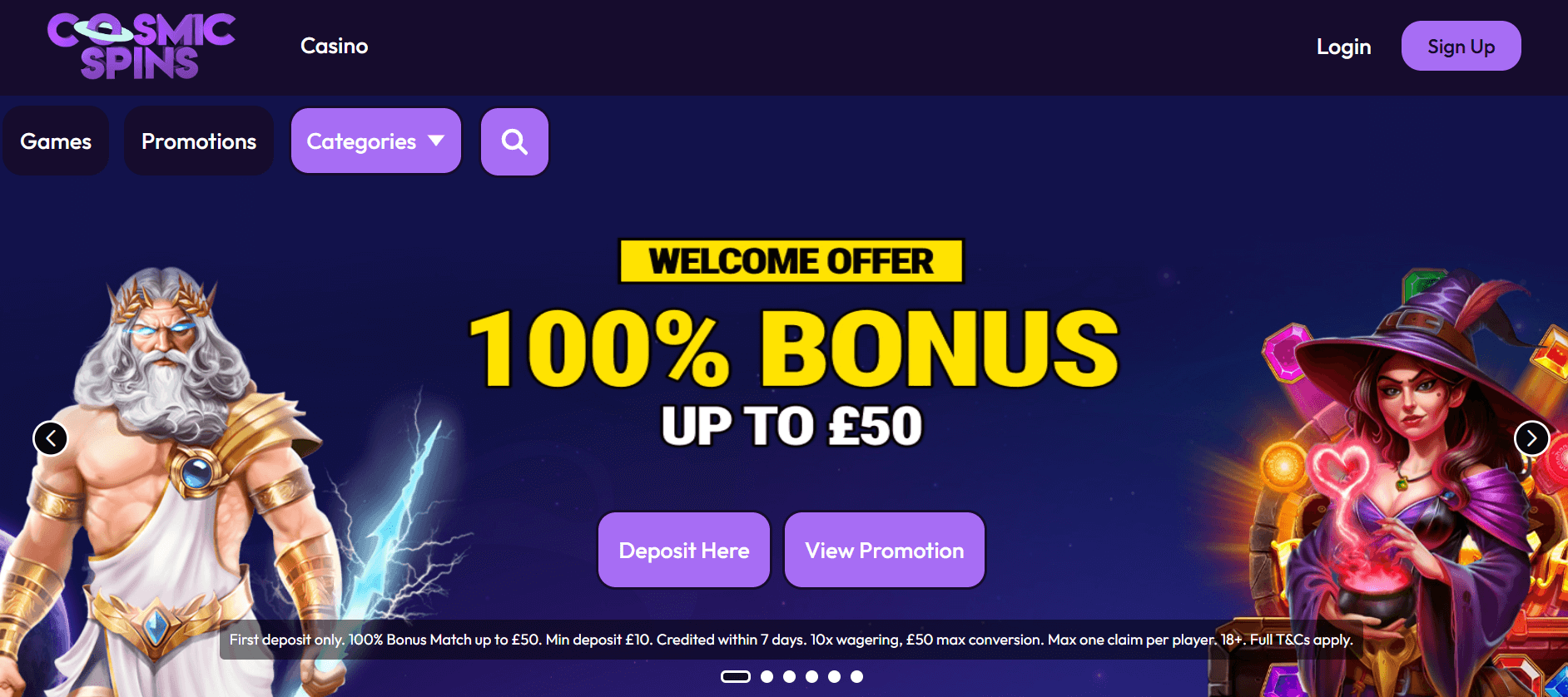 Cosmic Casino Regional Features NZ — Review