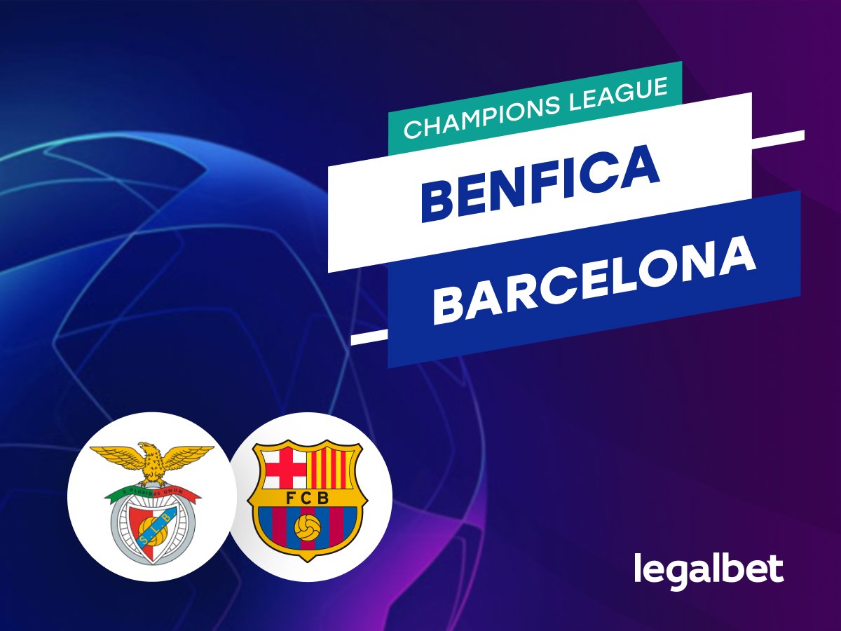 Legalbet.es: Pronóstico Benfica vs FC Barcelona: UEFA Champions League 24-25.