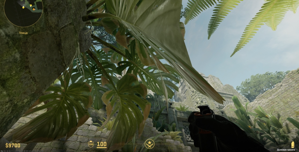 Смок на храм со стороны атаки