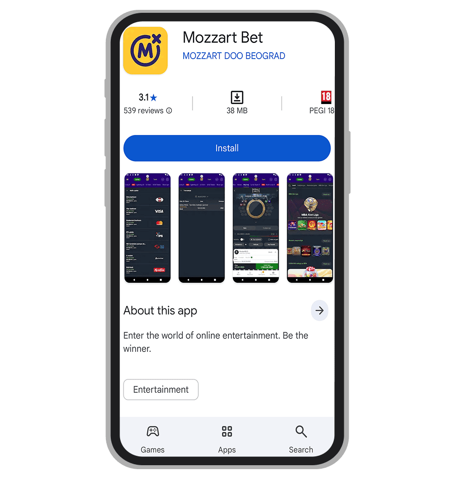 MozzartBet na Google Play
