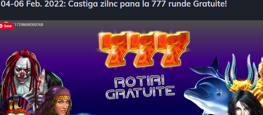 Castiga la PublicWin pana la 777 de runde gratuite