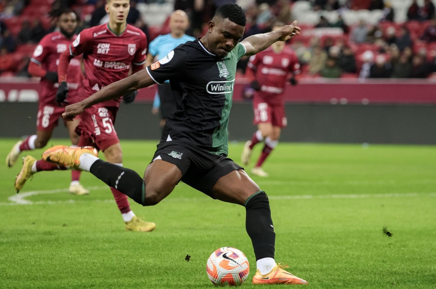 Установивший два рекорда Кордоба признан лучшим игроком «Краснодара» в ноябре-декабре.