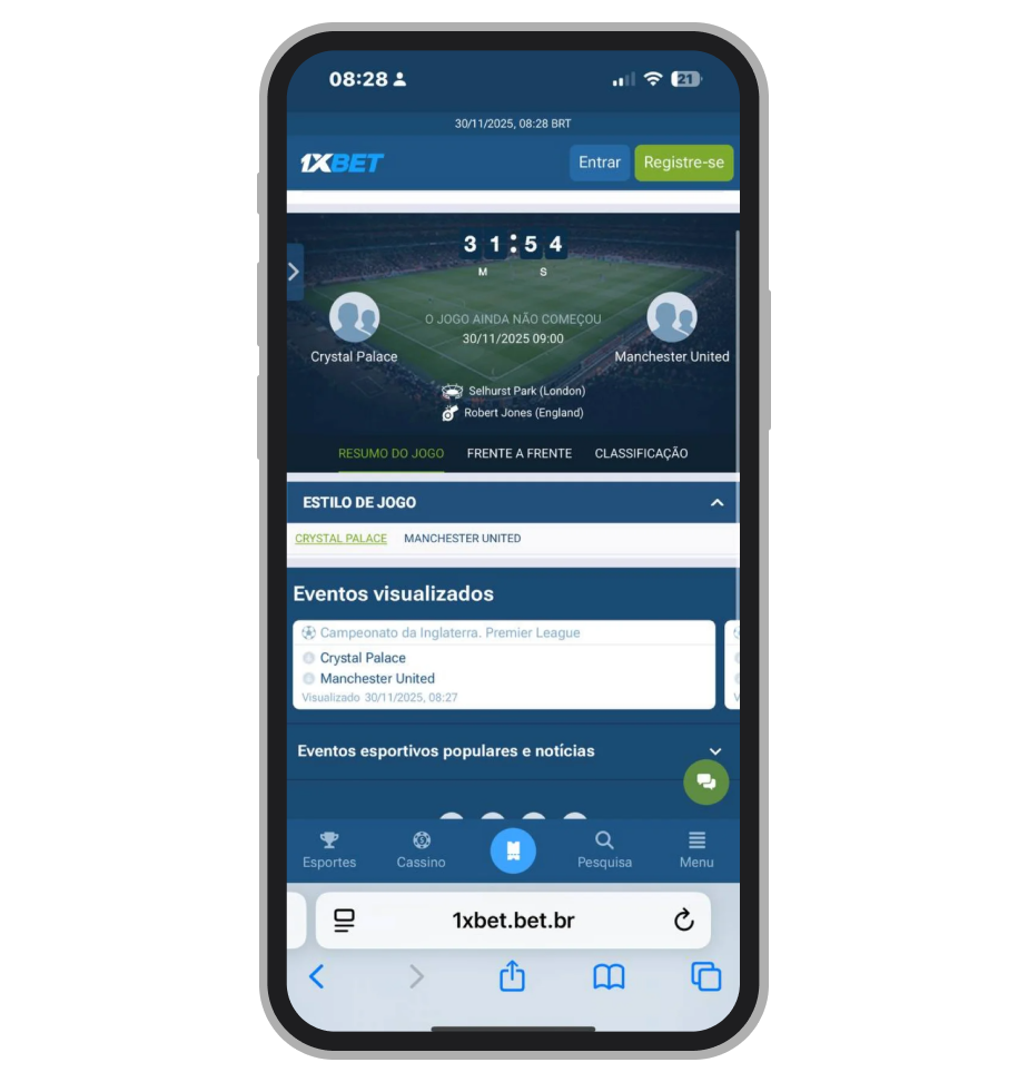 Estatísticas detalhadas 