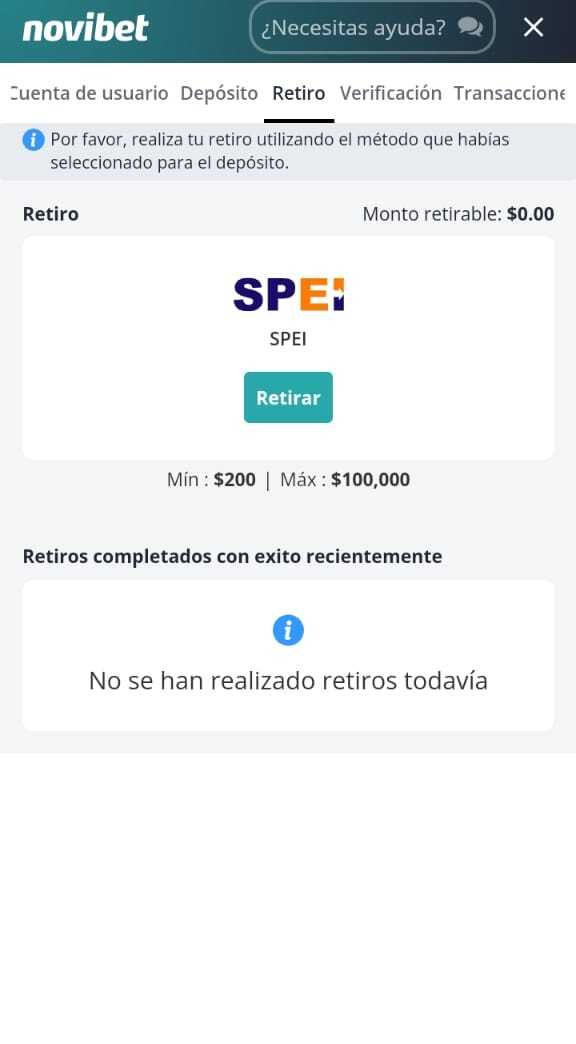 Método de pago SPEI