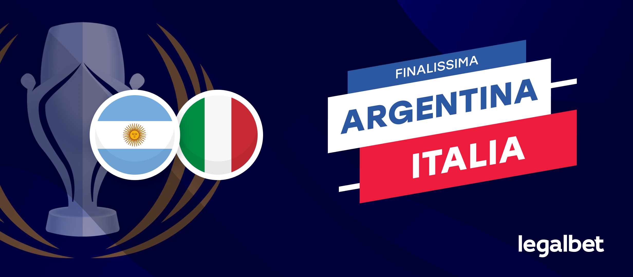Apuestas y cuotas Italia vs. Argentina - Finalissima 2022