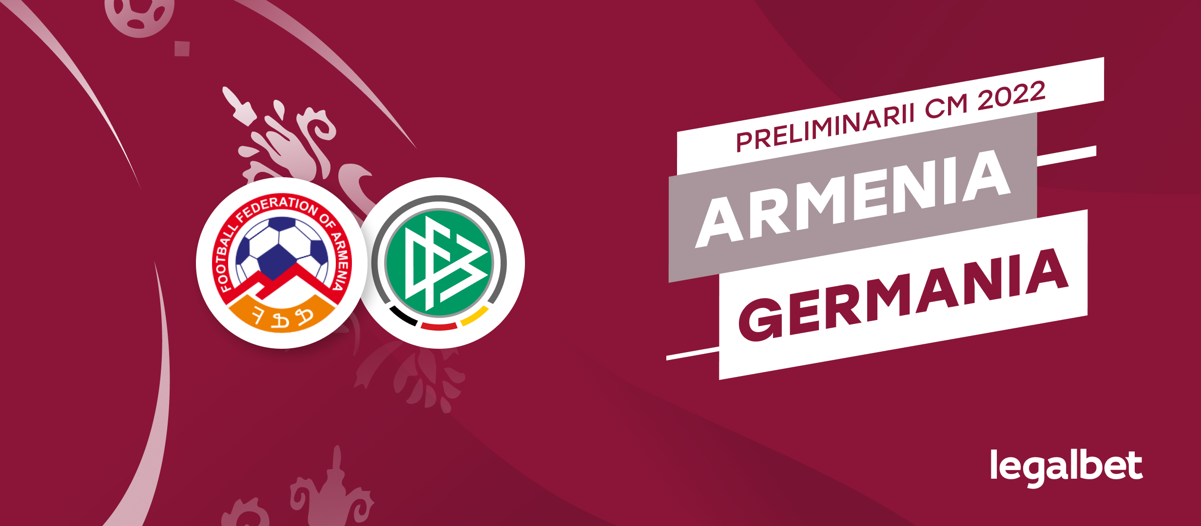 Pariuri si cote pentru Armenia vs Germania, meci din preliminariile CM 2022