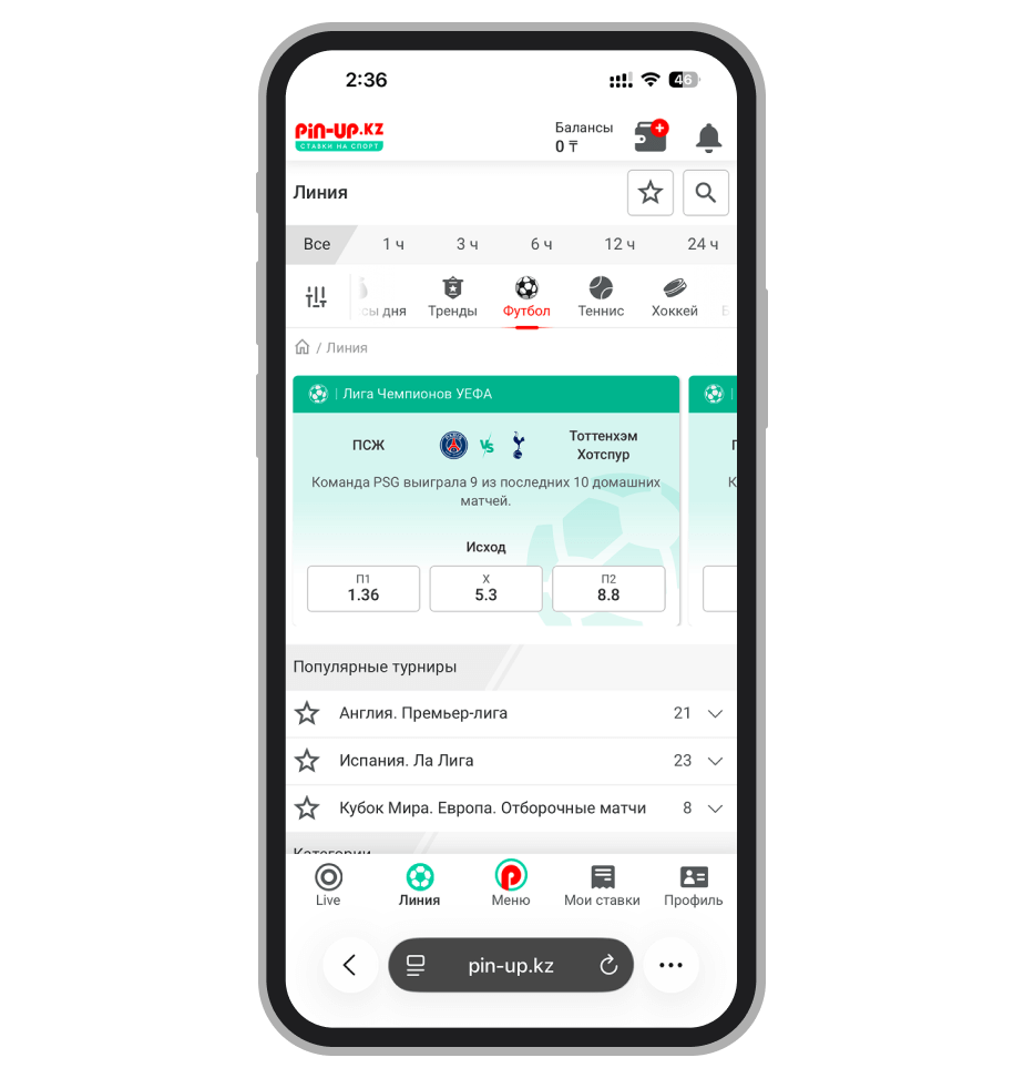 Роспись на футбол