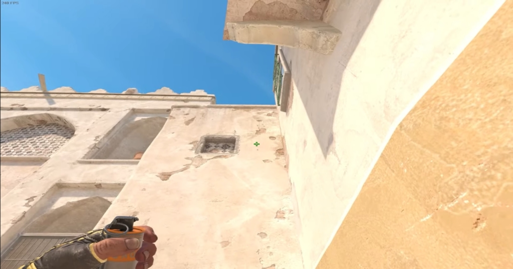 Смок в окно с Т-спавна