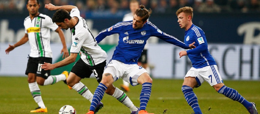 Schalke 04 v Borussia Monchengladbach. Pariul lui Gavan