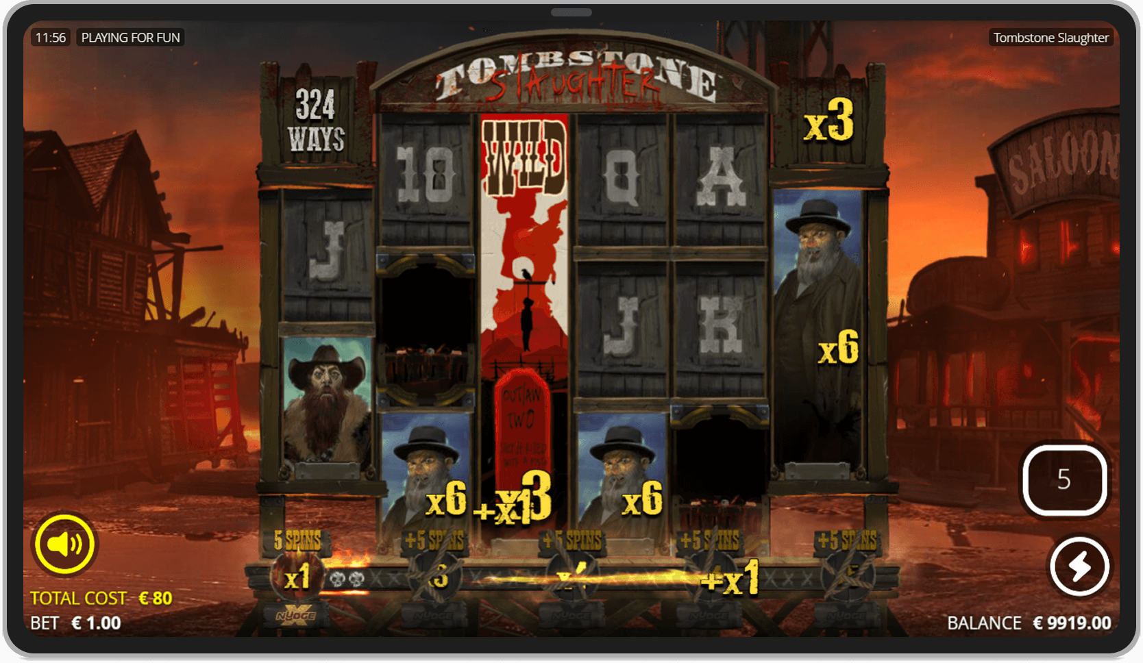 Slaughter Freespins