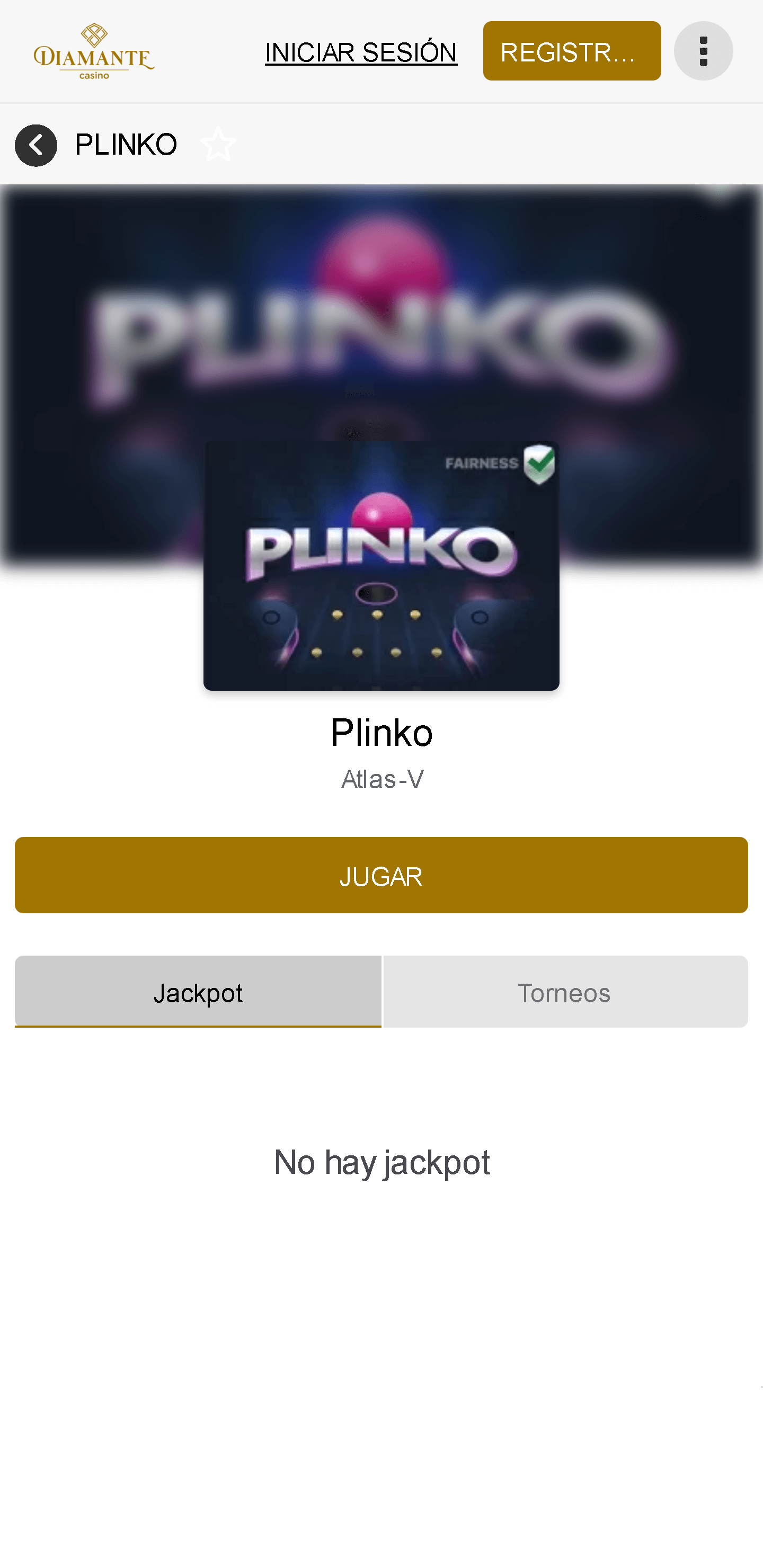 Juego Plinko