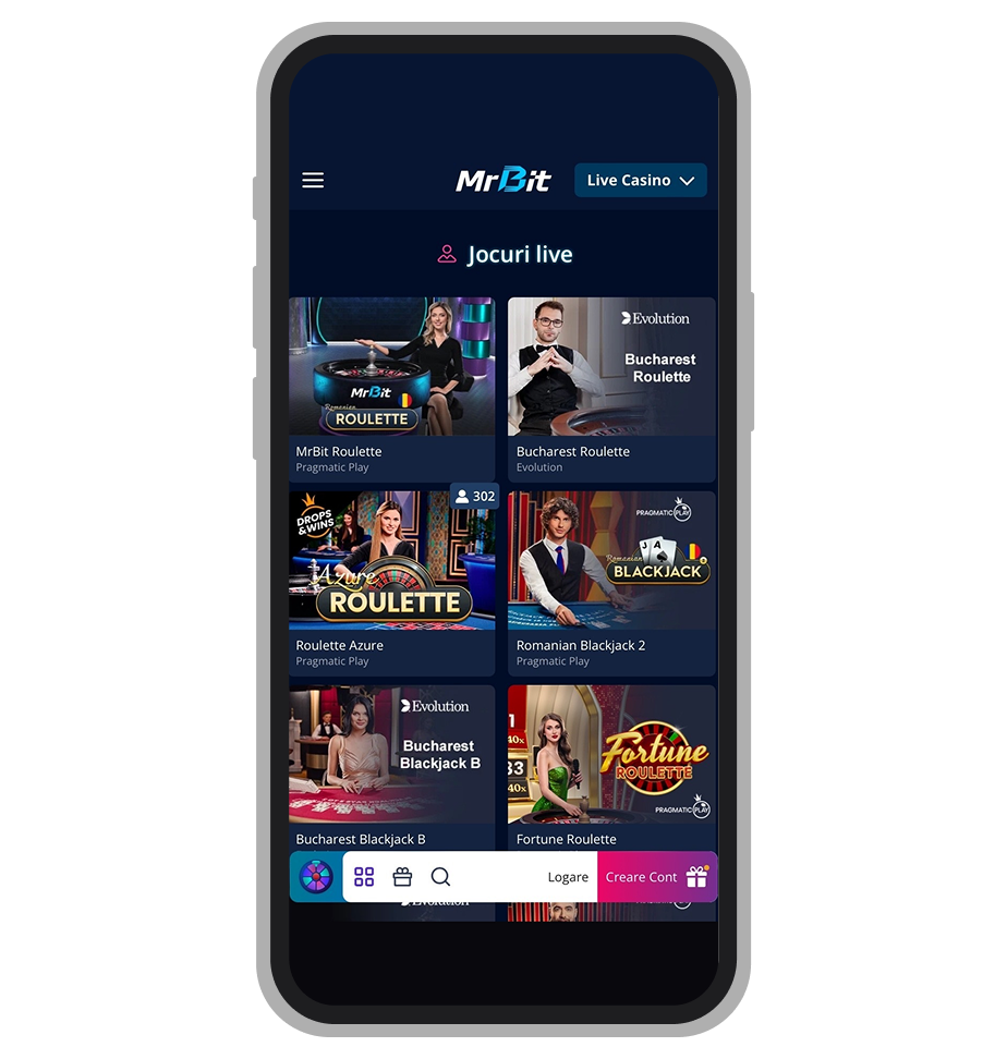 Cazinoul Live Mr Bit