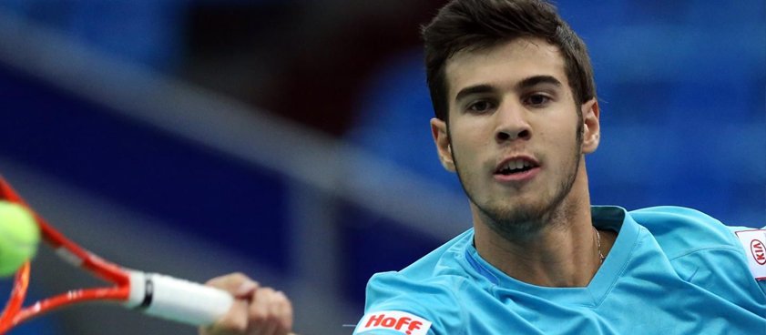 Теннис. Карен Хачанов - Хорди Сампер-Монтана + Лаура Зигемунд - Мариана Дуке-Марино. Экспресс Дмитрия Артюшина