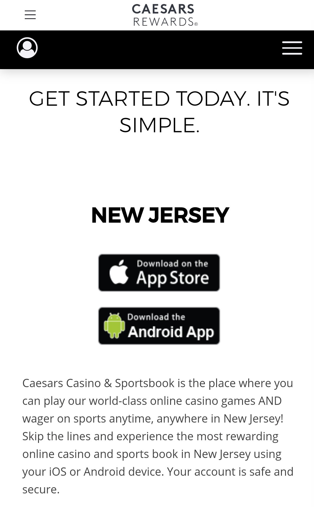 caesars casino and sports book app