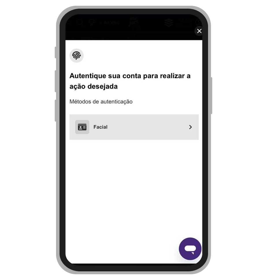 Insira agência e número da conta. Agencia é sempre 0001