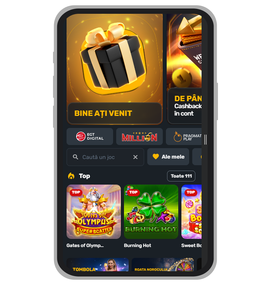 Lobby-ul de jocuri Prima Casino