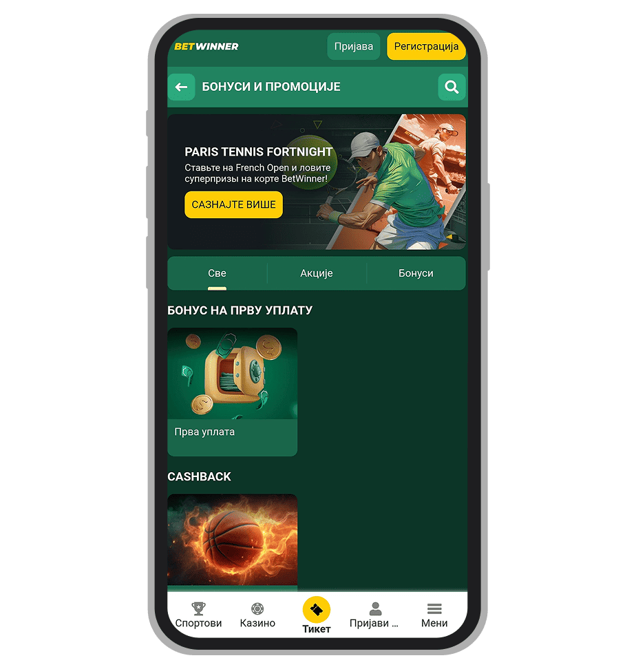 BetWinner bonusi