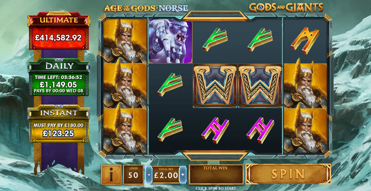 Betfred Casino Age of the Gods