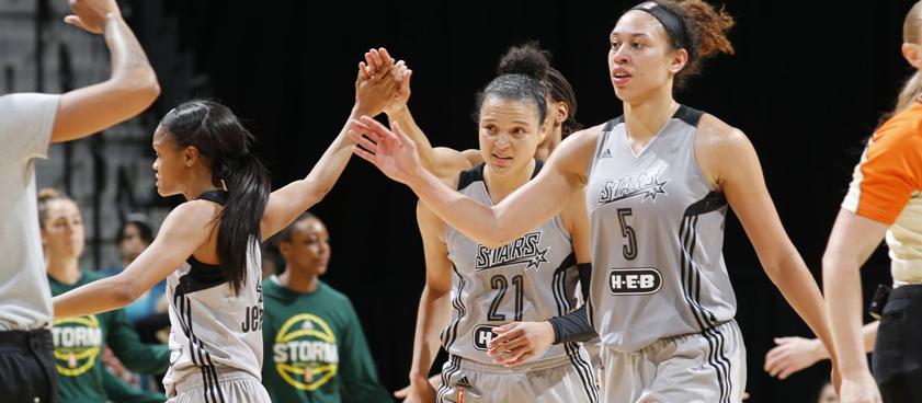 Baschet WNBA: San Antonio - Minnesota. Pontul lui Solomon Baschet WNBA: San Antonio - Minnesota. Pontul lui Solomon