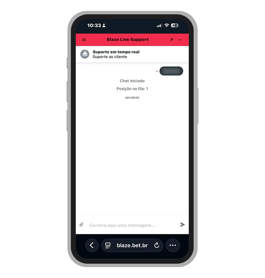 Campo para descrição do problema