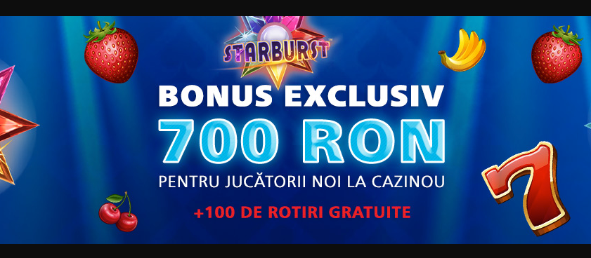 100% pana la 700 RON + 100 rotiri gratuite la Sportingbet Casino!