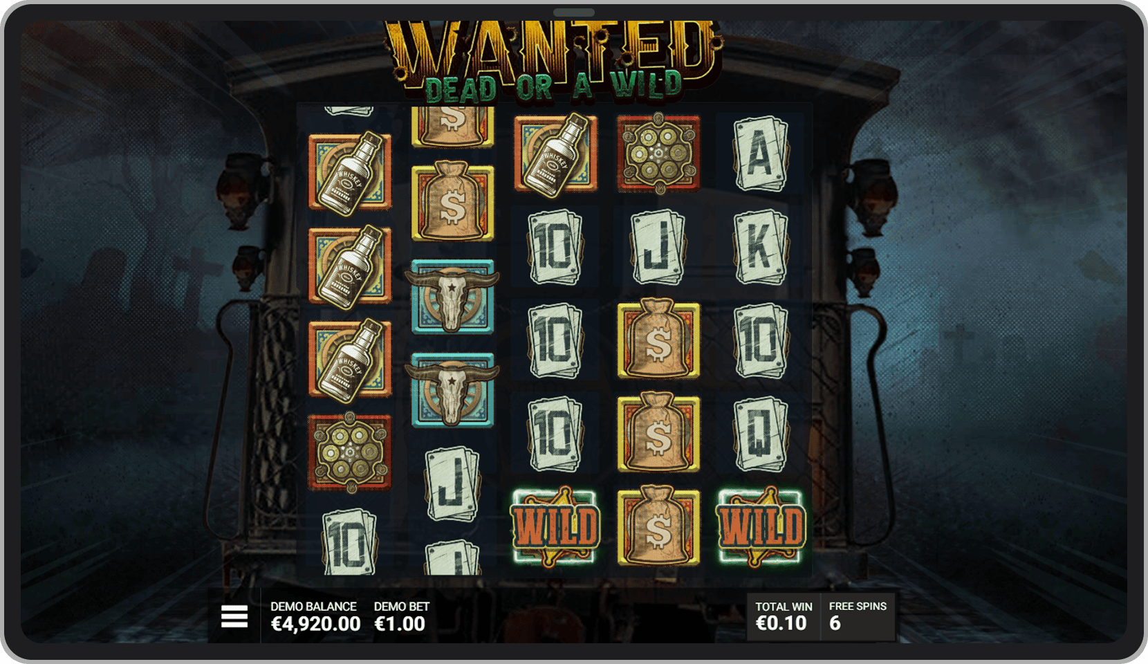 Joc bonus The Great Train Robbery