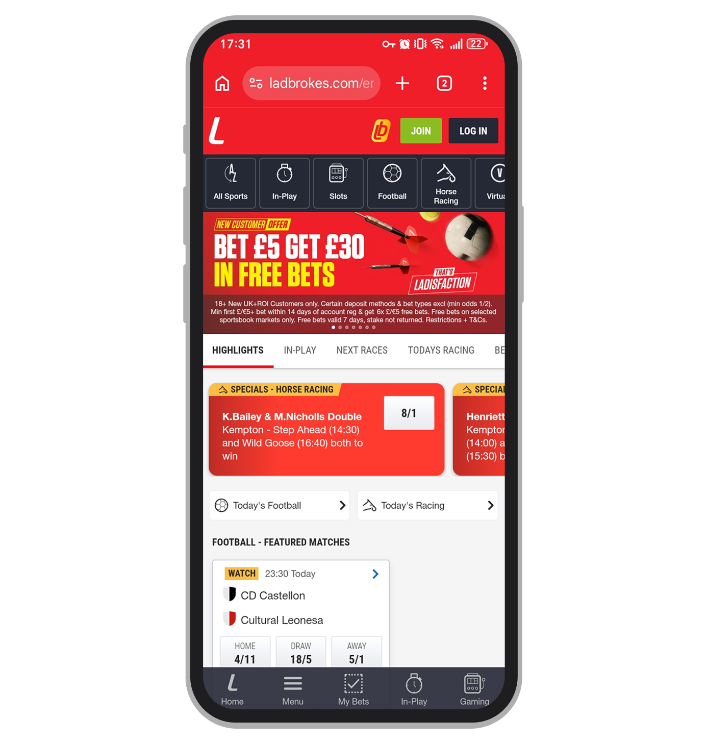 Ladbrokes