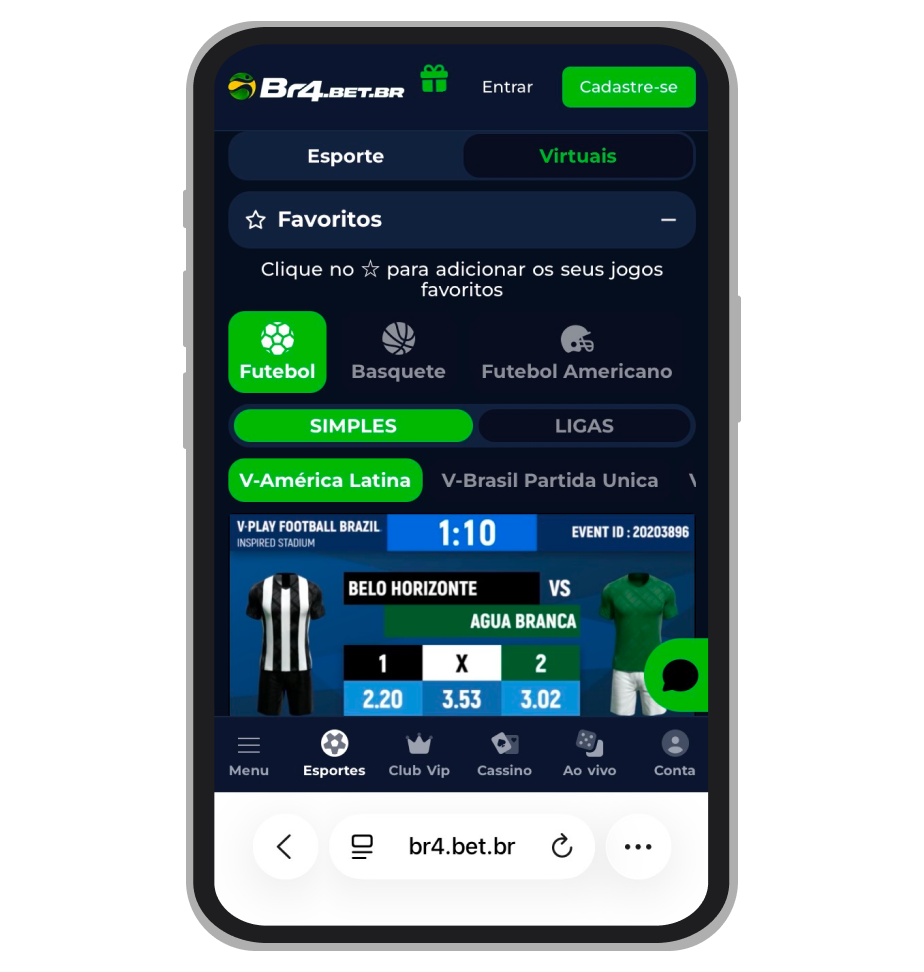 Apostas em esportes virtuais