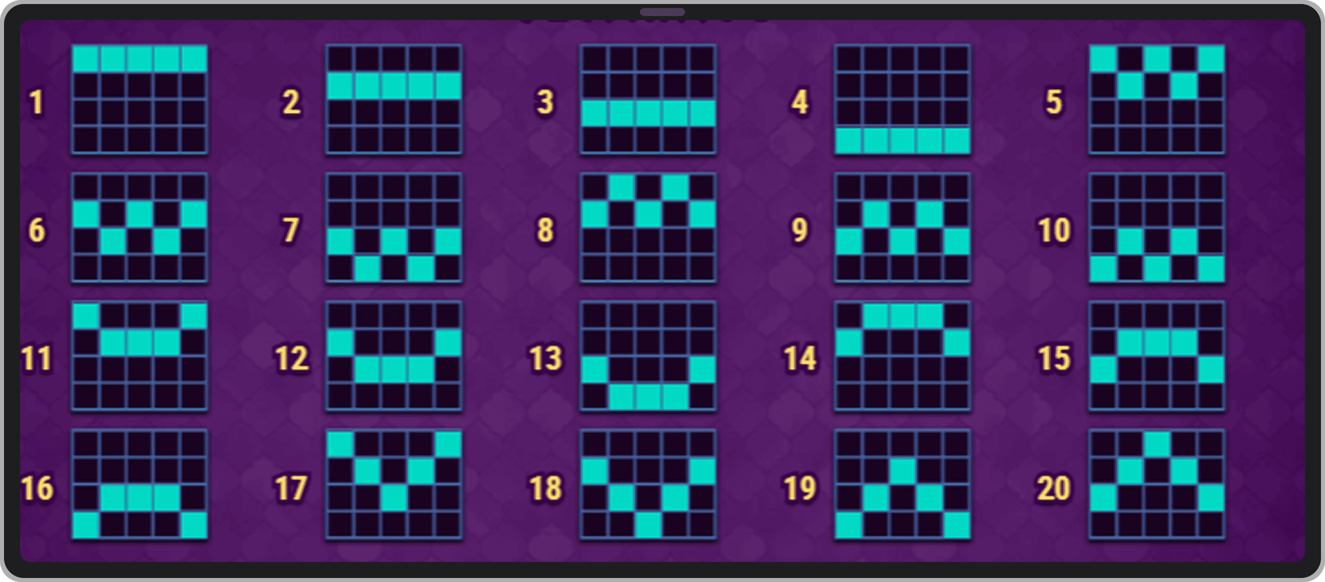 Линии выплат