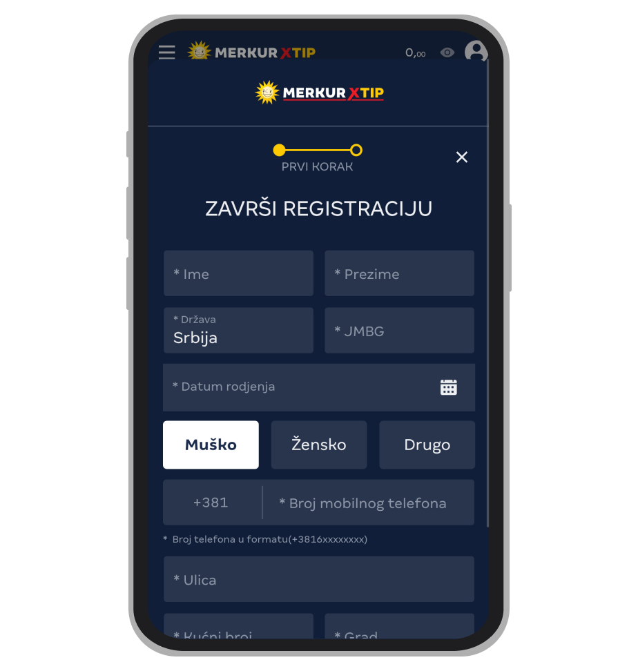 Otpremanje dokumenata za verifikaciju