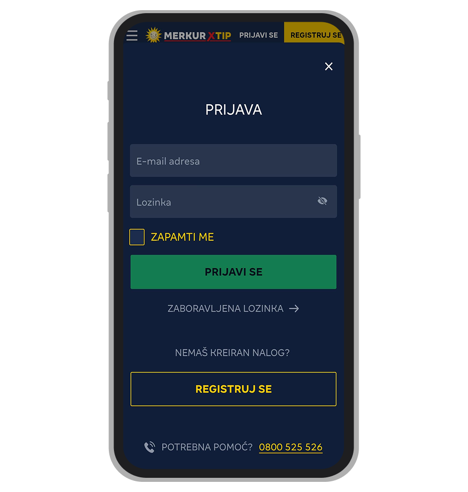 MerkurXtip prijava