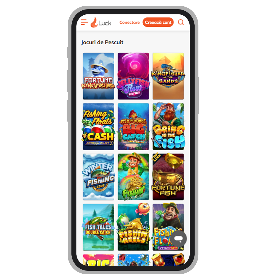 Păcănele cu tematică de pescuit