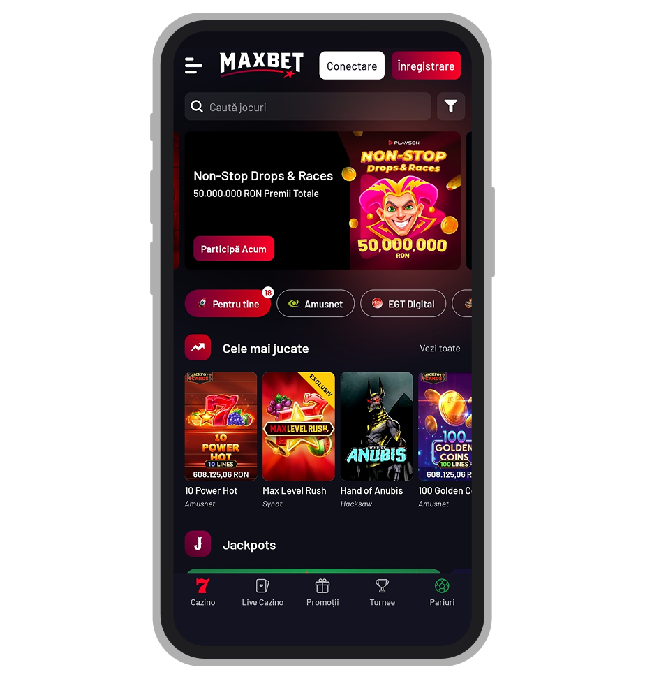 Prima pagină Maxbet