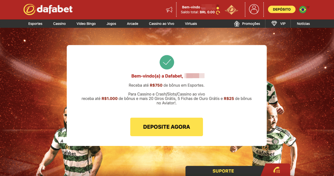 Adicione fundos ao saldo para jogar