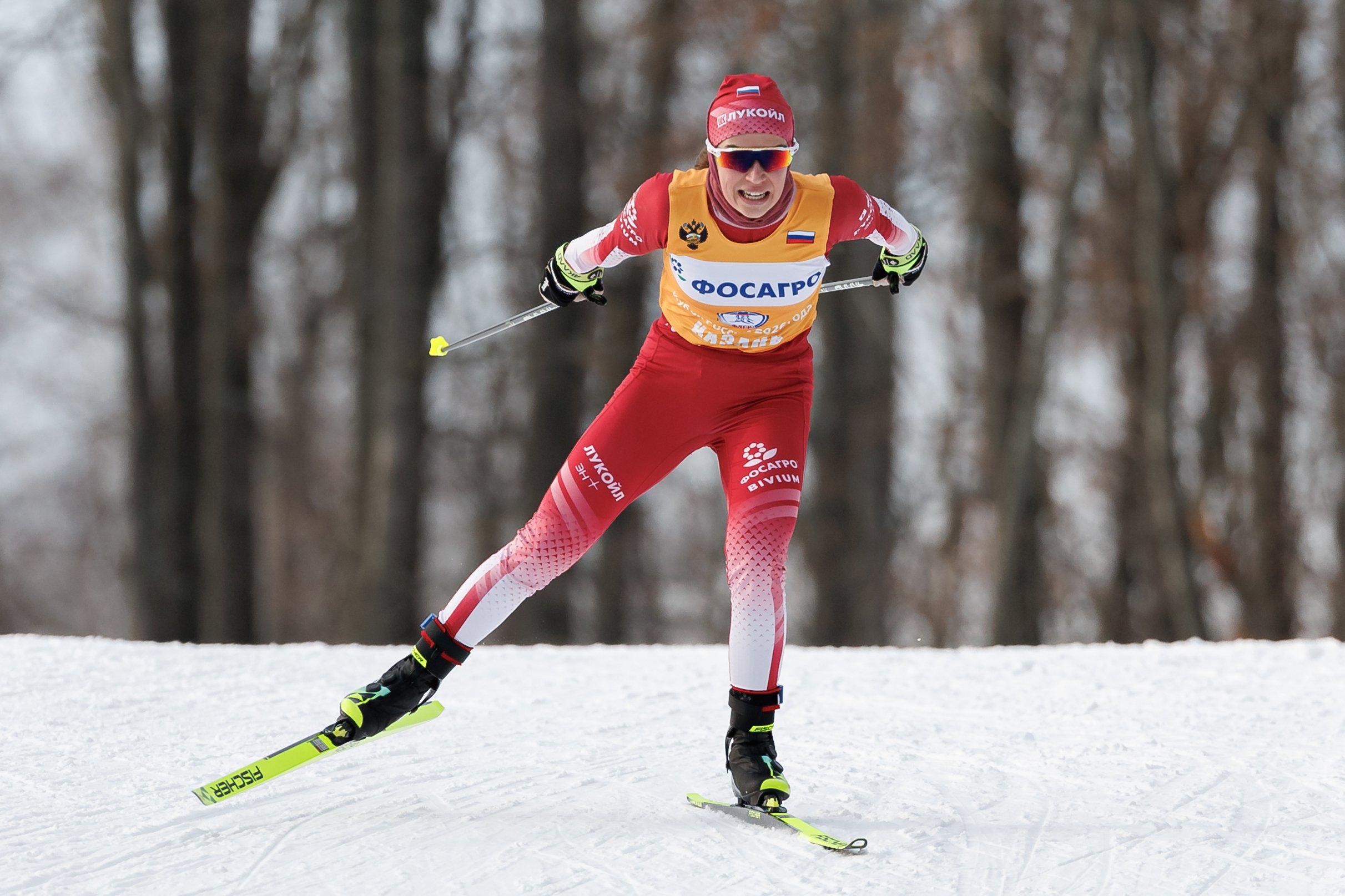 Крупицкая выиграла скиатлон на Кубке России в Казани, Пеклецова — вторая.