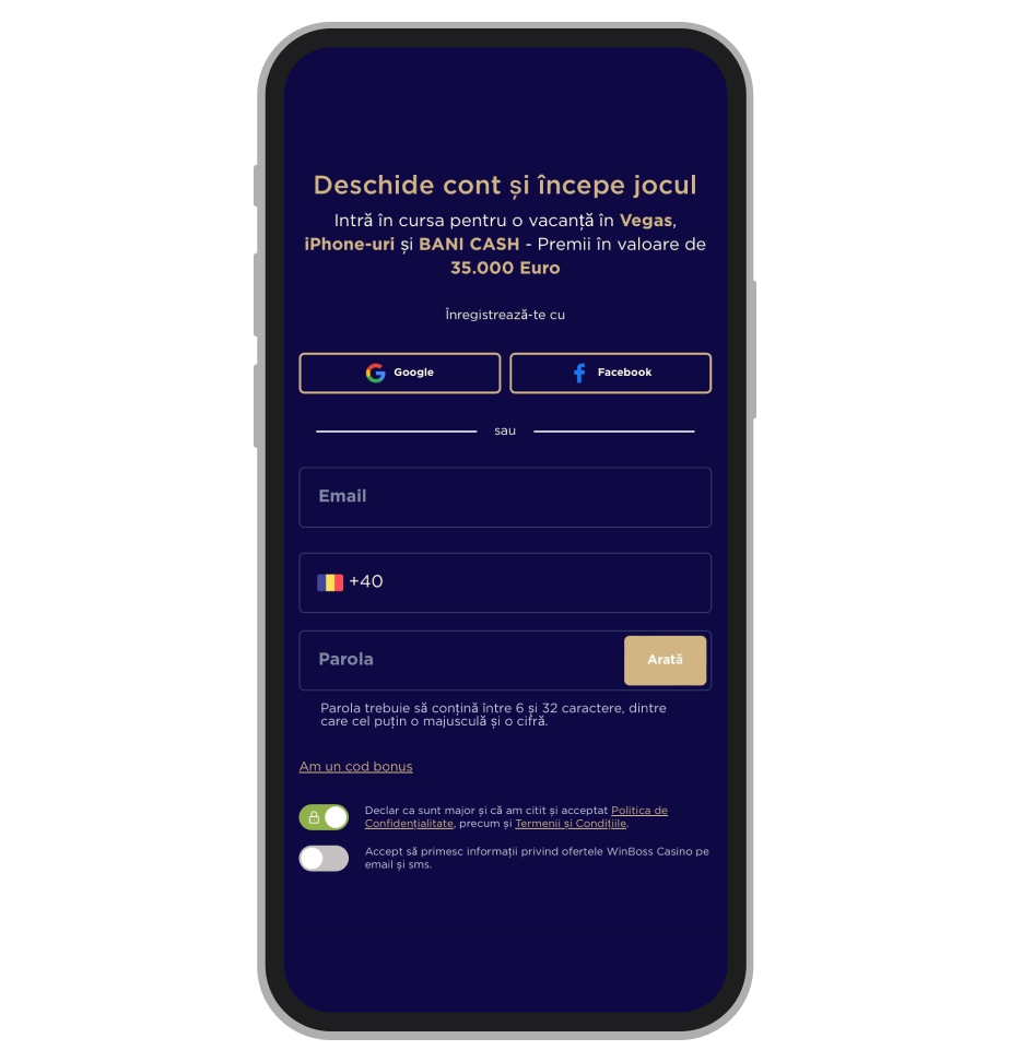 Înregistrare WinBoss 