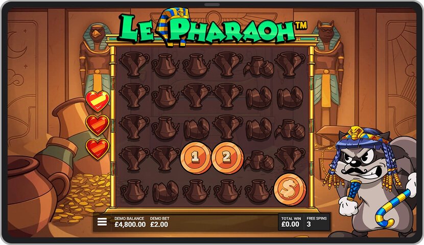 Lost Treasures Bonus Game