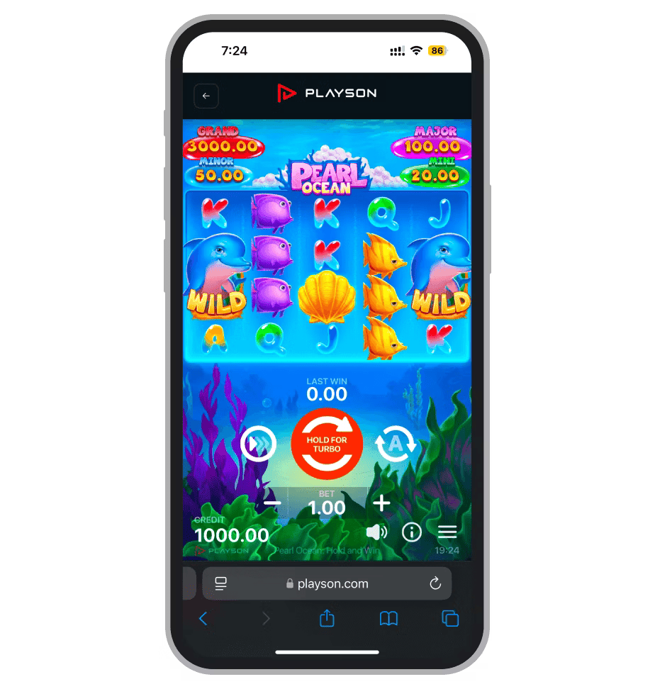 Pearl Ocean: Hold and Win